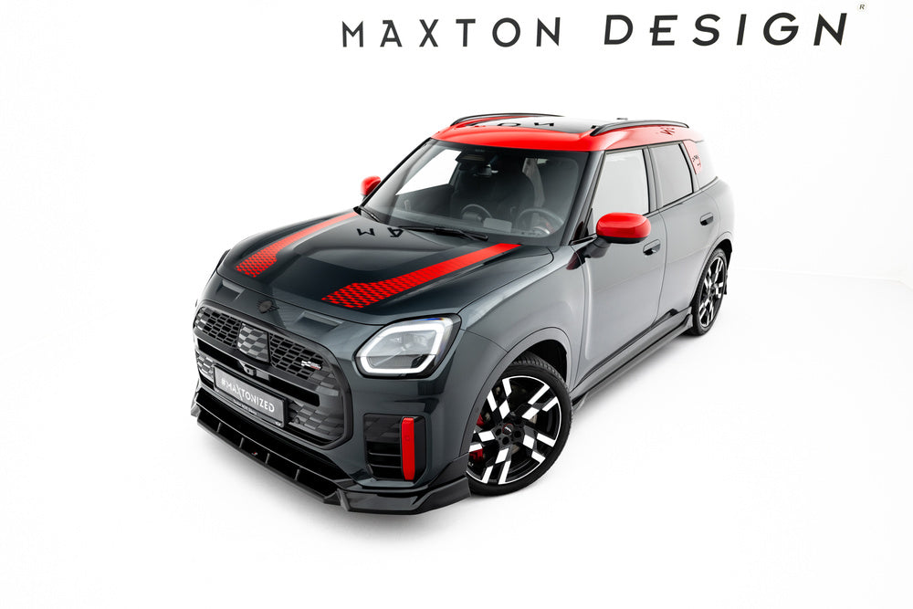 Frontlippe / Frontsplitter / Frontansatz für Mini Countryman JCW U25 von Maxton Design