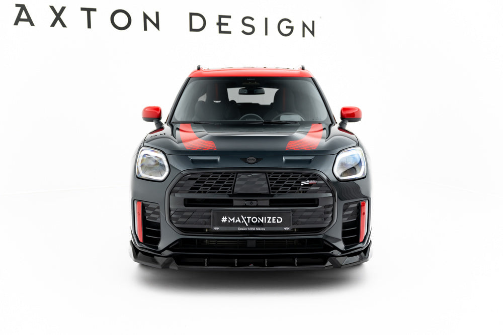 Frontlippe / Frontsplitter / Frontansatz für Mini Countryman JCW U25 von Maxton Design