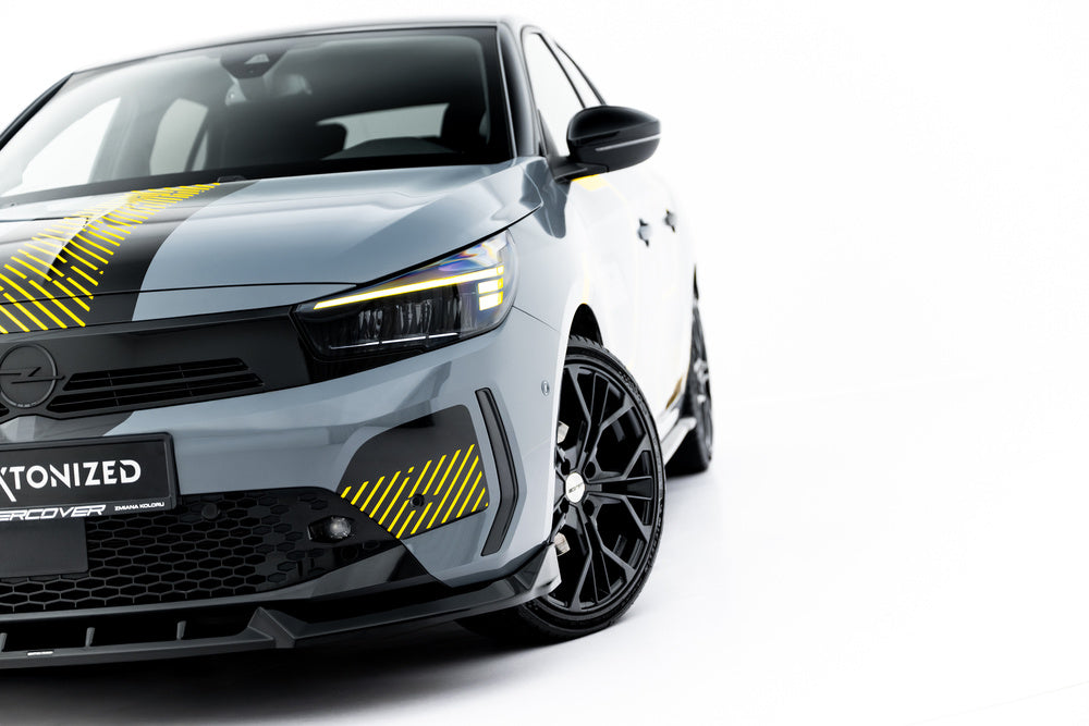 Frontlippe / Frontsplitter / Frontansatz für Opel Corsa F Facelift (Mk6 Facelift) von Maxton Design