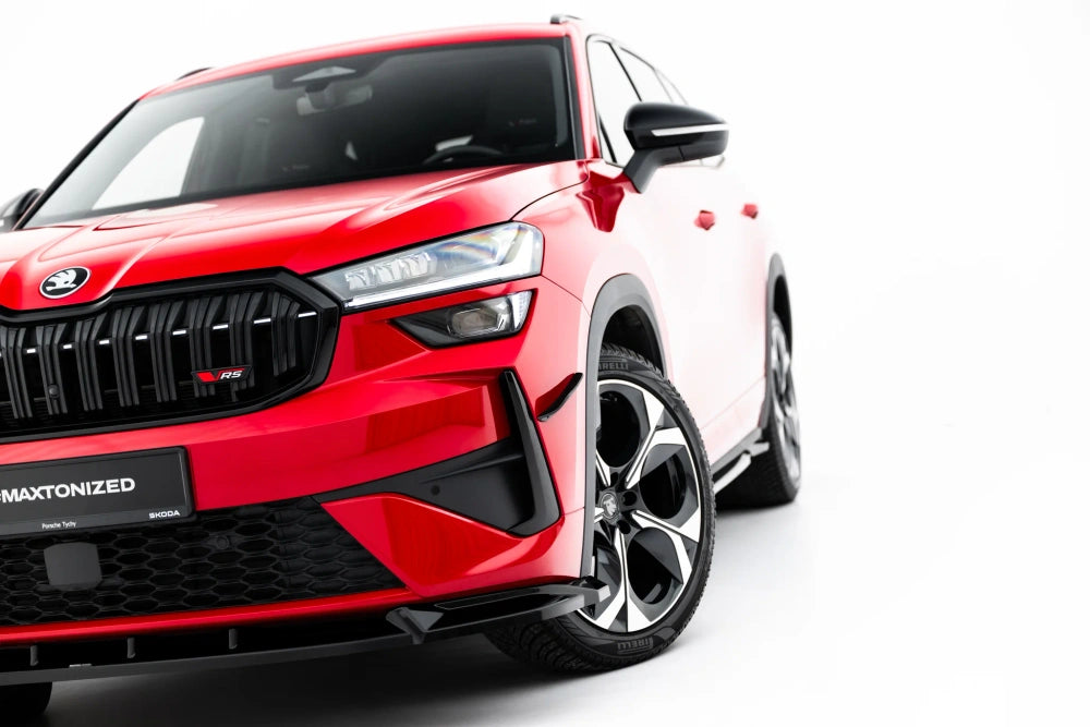 Frontlippe / Frontsplitter / Frontansatz für Skoda Kodiaq RS Mk2 von Maxton Design