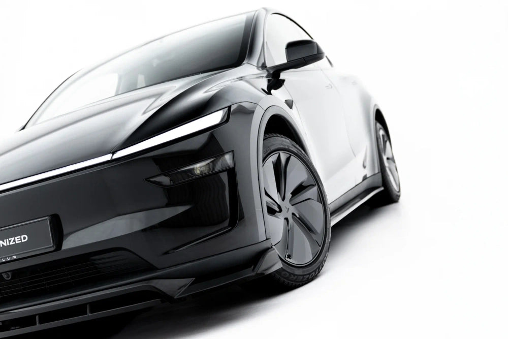 Frontlippe / Frontsplitter / Frontansatz für Tesla Model Y Mk1 Facelift von Maxton Design