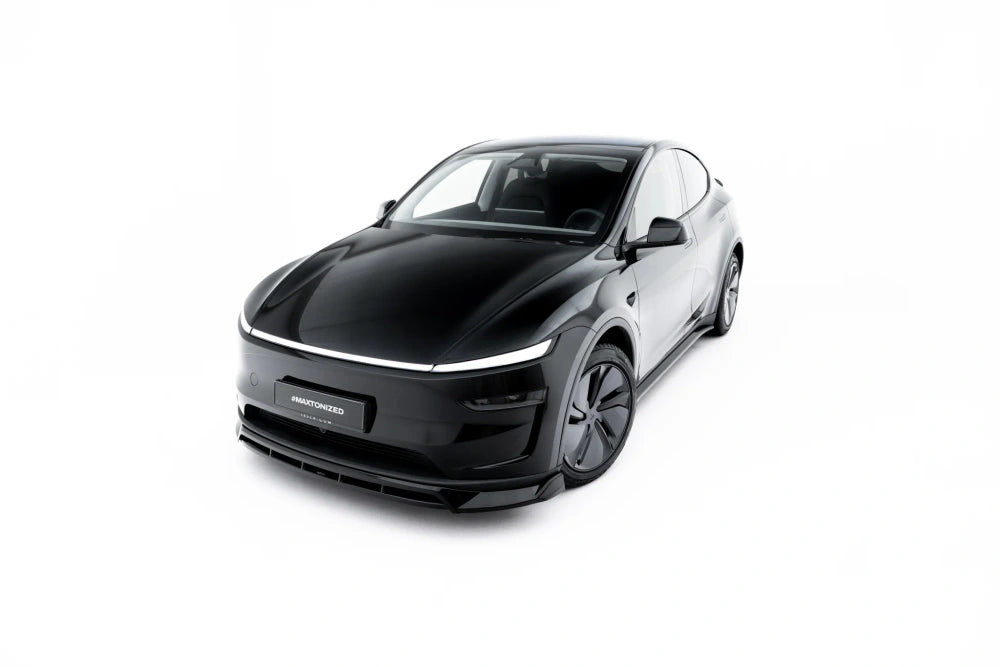 Frontlippe / Frontsplitter / Frontansatz für Tesla Model Y Mk1 Facelift von Maxton Design