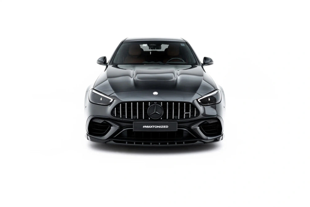 Frontlippe / Frontsplitter / Frontansatz V.1 für Mercedes-AMG C63 Limousine / T-Modell W206 / S206 von Maxton Design