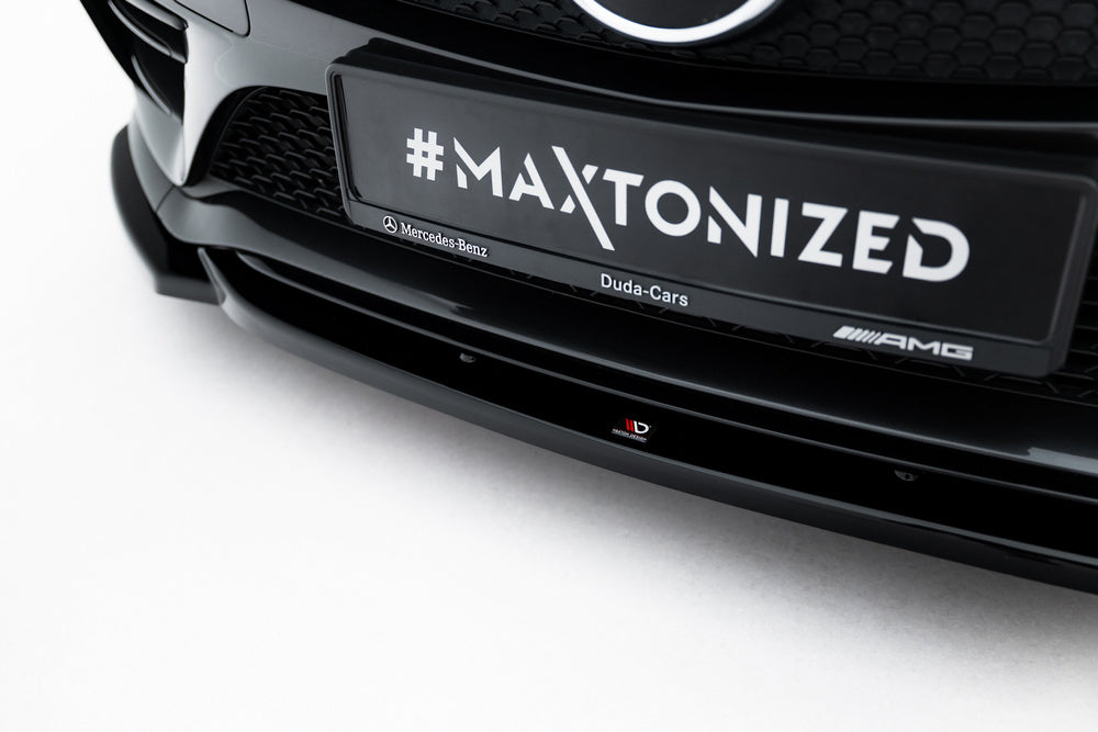 Frontlippe / Frontsplitter / Frontansatz V.1 für Mercedes CLS 53 AMG C257 von Maxton Design