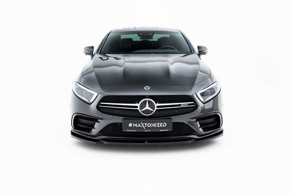 Frontlippe / Frontsplitter / Frontansatz V.1 für Mercedes CLS 53 AMG C257 von Maxton Design