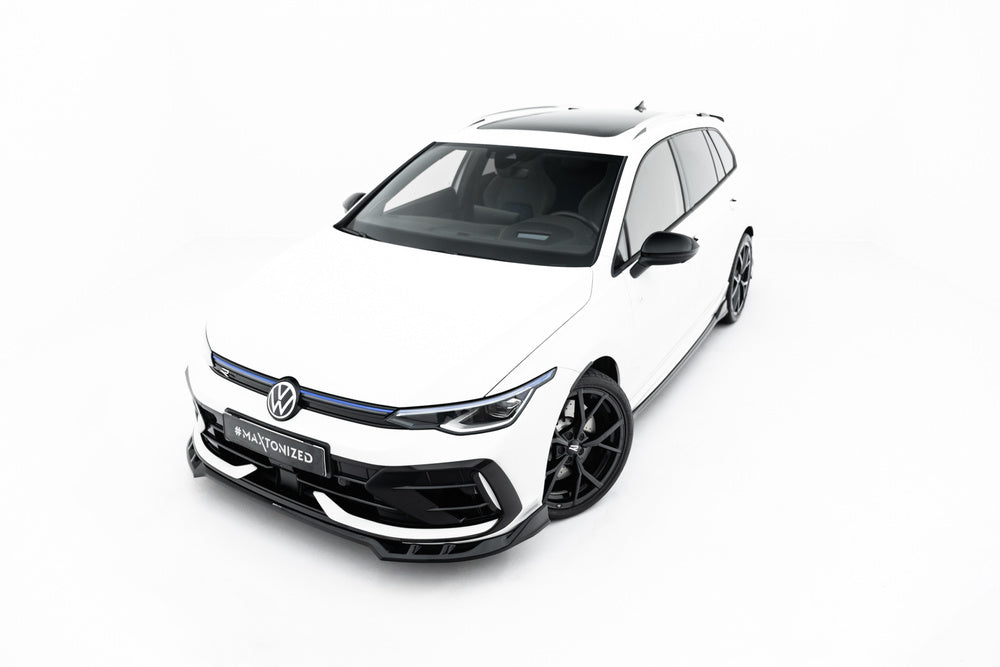 Frontlippe / Frontsplitter / Frontansatz V.1 für Golf R Variant Mk8 Facelift von Maxton Design