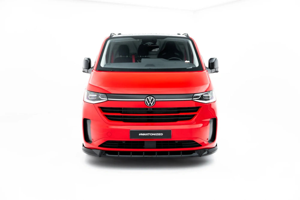 Frontlippe / Frontsplitter / Frontansatz V.1 für VW Transporter T7 von Maxton Design