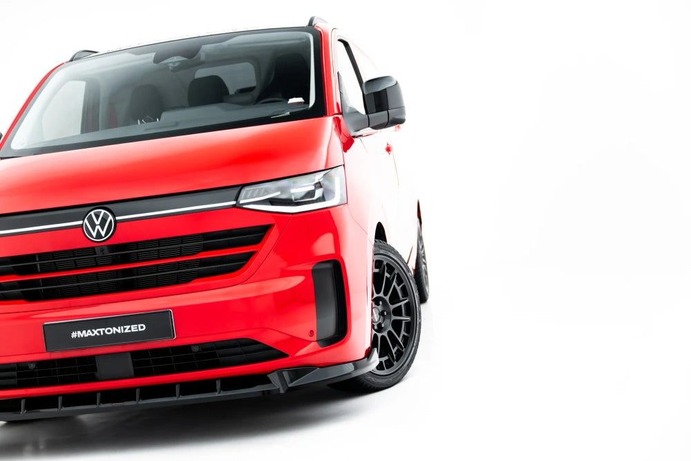 Frontlippe / Frontsplitter / Frontansatz V.1 für VW Transporter T7 von Maxton Design
