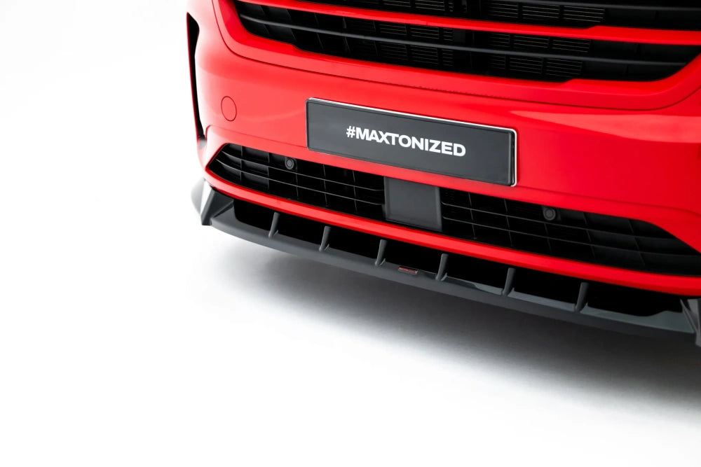 Frontlippe / Frontsplitter / Frontansatz V.1 für VW Transporter T7 von Maxton Design