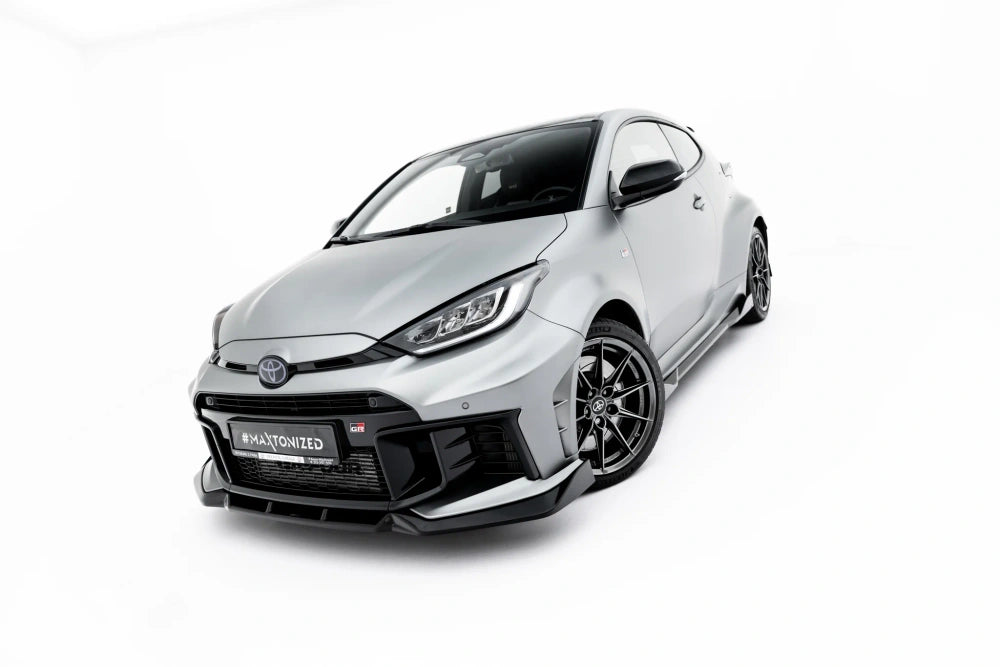 Frontlippe / Frontsplitter / Frontansatz V.2 für Toyota GR Yaris MK4 Facelift von Maxton Design