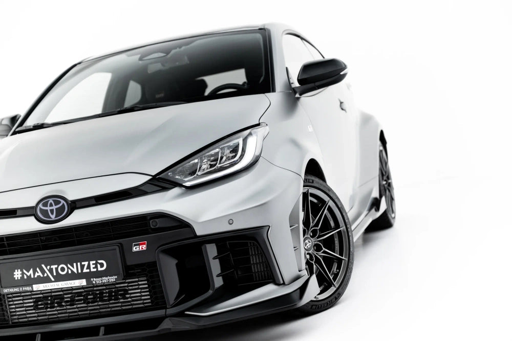 Frontlippe / Frontsplitter / Frontansatz V.2 für Toyota GR Yaris MK4 Facelift von Maxton Design