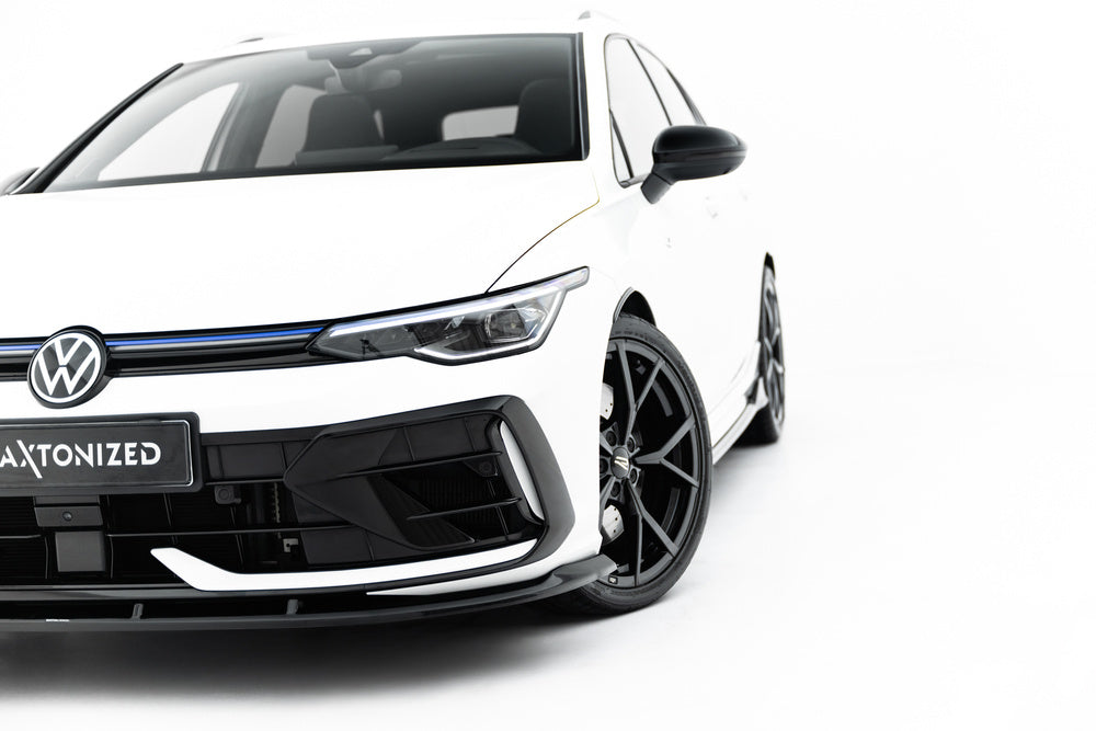 Frontlippe / Frontsplitter / Frontansatz V.2 für Golf R Variant Mk8 Facelift von Maxton Design