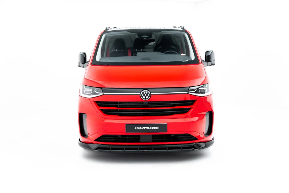 Frontlippe / Frontsplitter / Frontansatz V.2 für VW Transporter T7 von Maxton Design