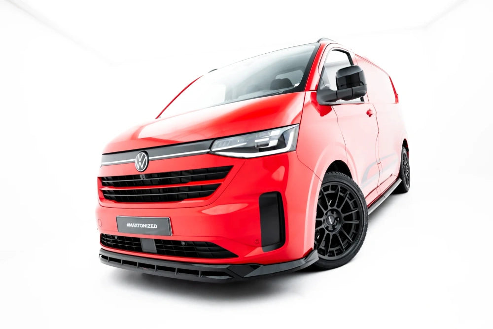 Frontlippe / Frontsplitter / Frontansatz V.2 für VW Transporter T7 von Maxton Design