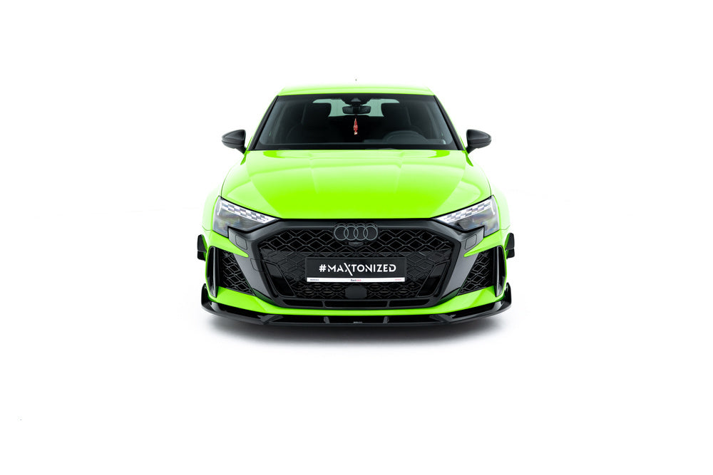 Frontlippe / Frontsplitter / Frontansatz V.3 für Audi RS3 Sportback 8Y Facelift von Maxton Design
