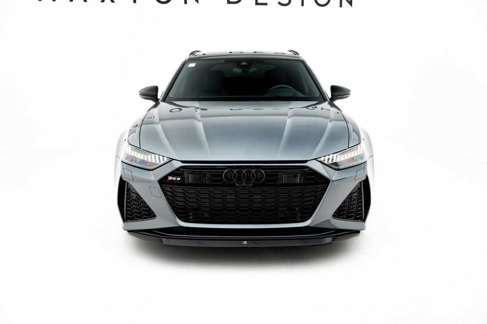 Frontlippe / Frontsplitter / Frontansatz V.3 für Audi RS6 C8 von Maxton Design