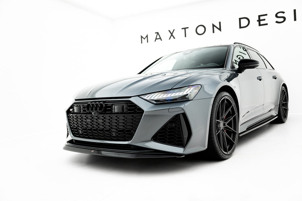 Frontlippe / Frontsplitter / Frontansatz V.3 für Audi RS6 C8 von Maxton Design