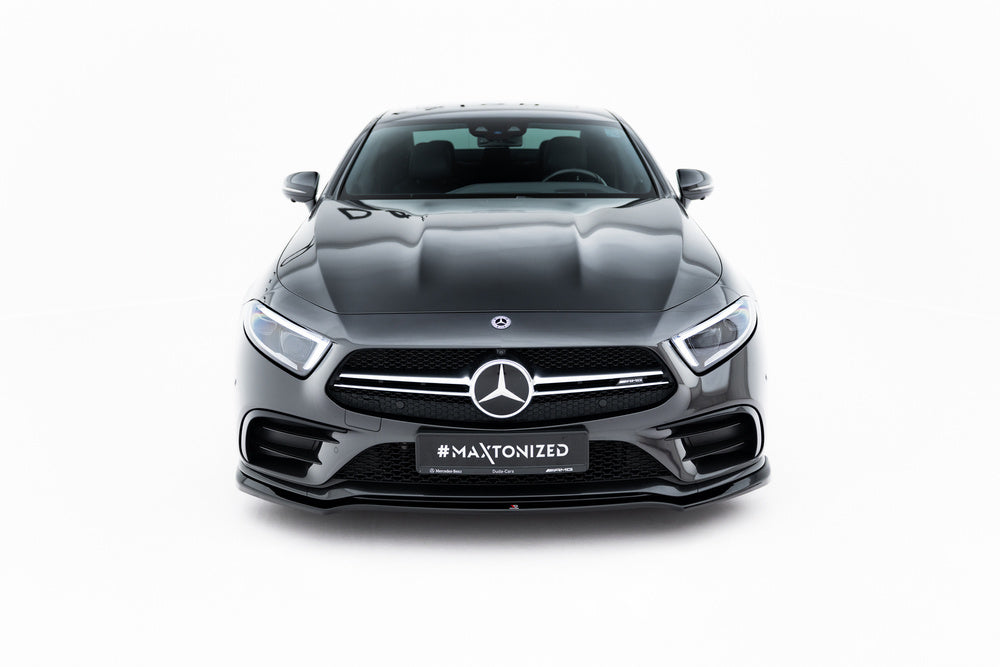 Frontlippe / Frontsplitter / Frontansatz V.3 für Mercedes CLS 53 AMG C257 von Maxton Design