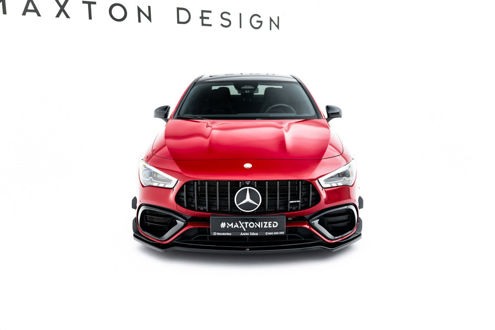 Frontlippe / Frontsplitter / Frontansatz V.4 Mercedes-AMG CLA 45 Aero C118 von Maxton Design