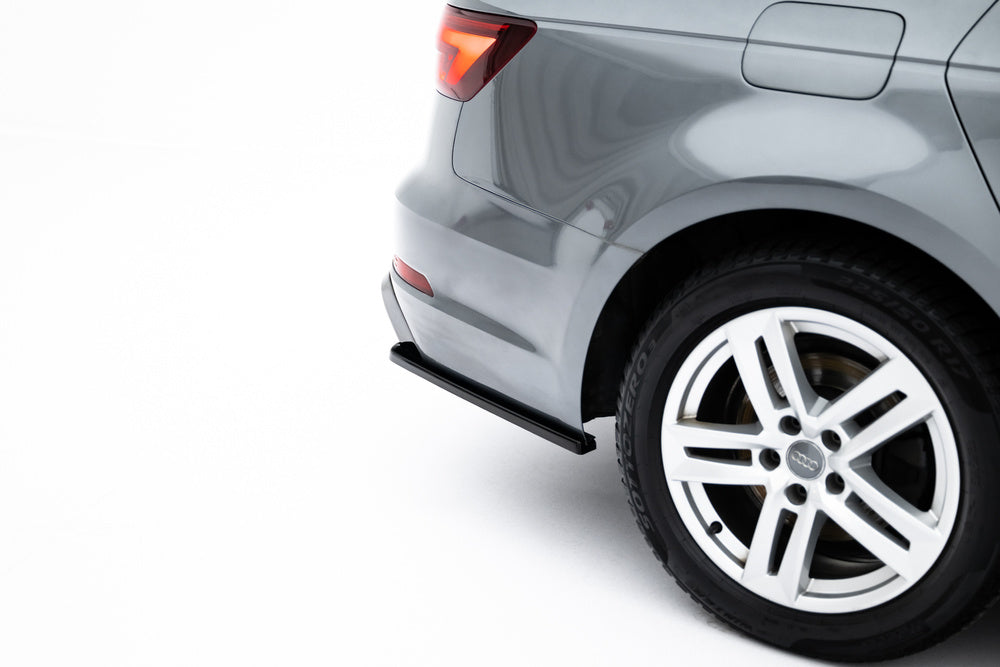 Seitliche Heck Diffusor Erweiterung für Audi A4 / A4 S-Line / S4 Sedan / Avant B9 von Maxton Design
