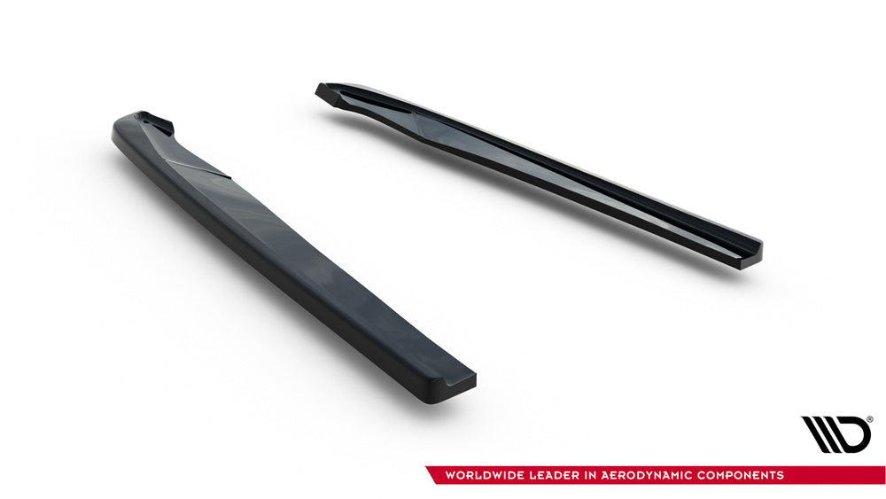 Seitliche Heck Diffusor Erweiterung für Audi A4 / A4 S-Line / S4 Sedan / Avant B9 von Maxton Design