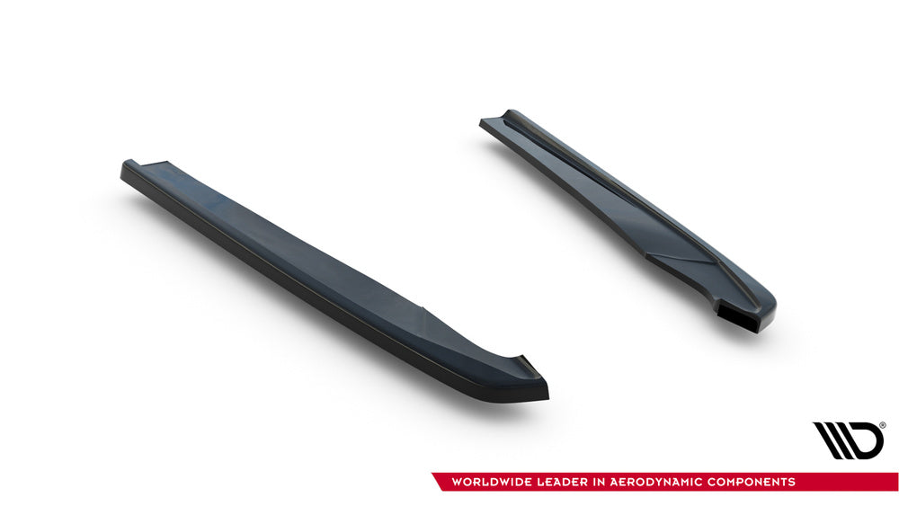 Seitliche Heck Diffusor Erweiterung für Audi A4 / A4 S-Line / S4 Sedan / Avant B9 von Maxton Design