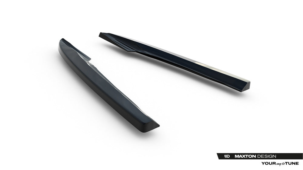 Seitliche Heck Diffusor Erweiterung für Audi A4 B8 Facelift von Maxton Design