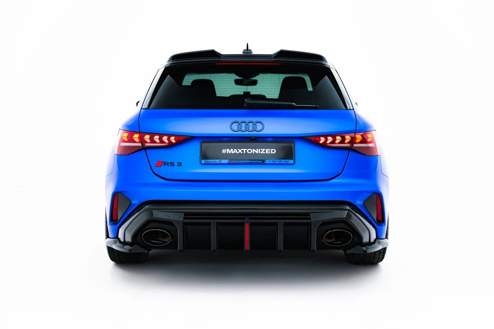 Seitliche Heck Diffusor Erweiterung V.1 für Audi RS3 Sportback 8Y Facelift von Maxton Design