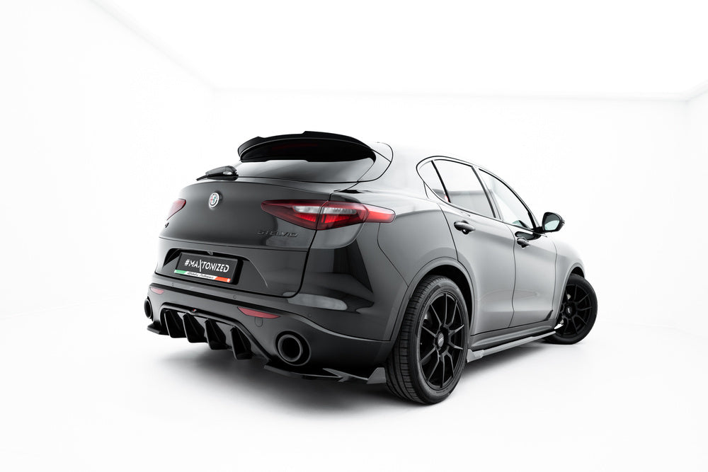 Heckdiffusor Erweiterungen für Alfa Romeo Stelvio MK1 von Maxton Design