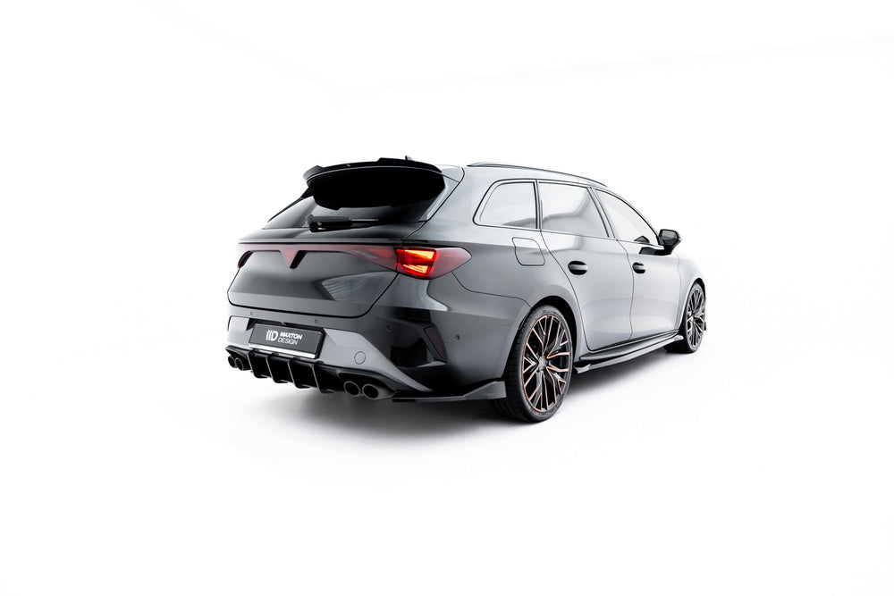 Seitliche Heck Diffusor Erweiterung V.3 für Cupra Leon ST Mk1 Facelift von Maxton Design