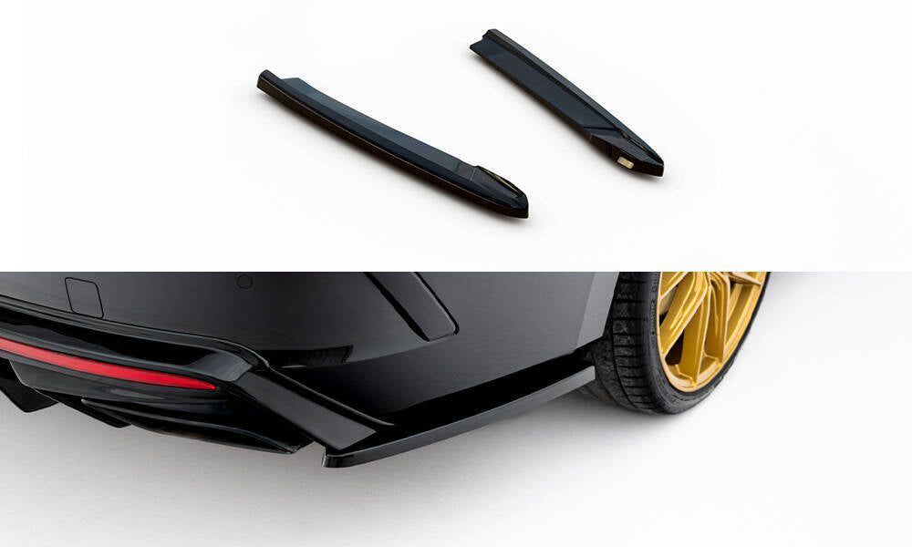 Seitliche Heck Diffusor Erweiterung V.3 für Skoda Octavia RS MK4 Facelift von Maxton Design