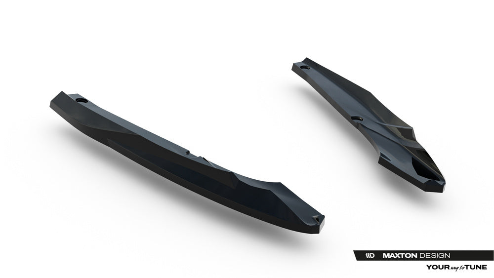 Seitliche Heck Diffusor Erweiterung V.5 für Cupra Leon ST Mk1 Facelift von Maxton Design