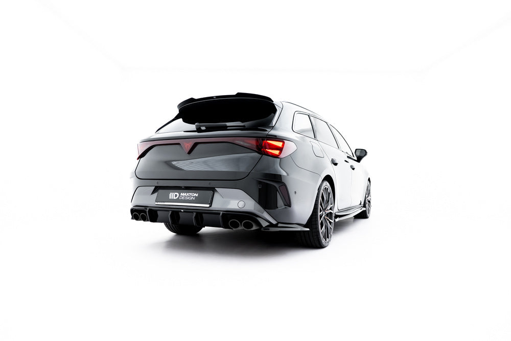 Seitliche Heck Diffusor Erweiterung V.5 für Cupra Leon ST Mk1 Facelift von Maxton Design
