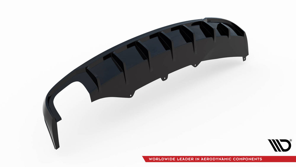 Heckdiffusor (Doppelflutig Links) für Audi A4 B8 von Maxton Design