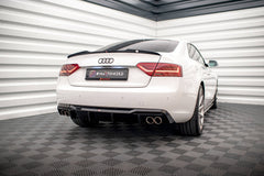 Zadní difuzor Maxton Design (dvojitý průtok vlevo a vpravo) pro Audi A5 Sportback 8T Facelift