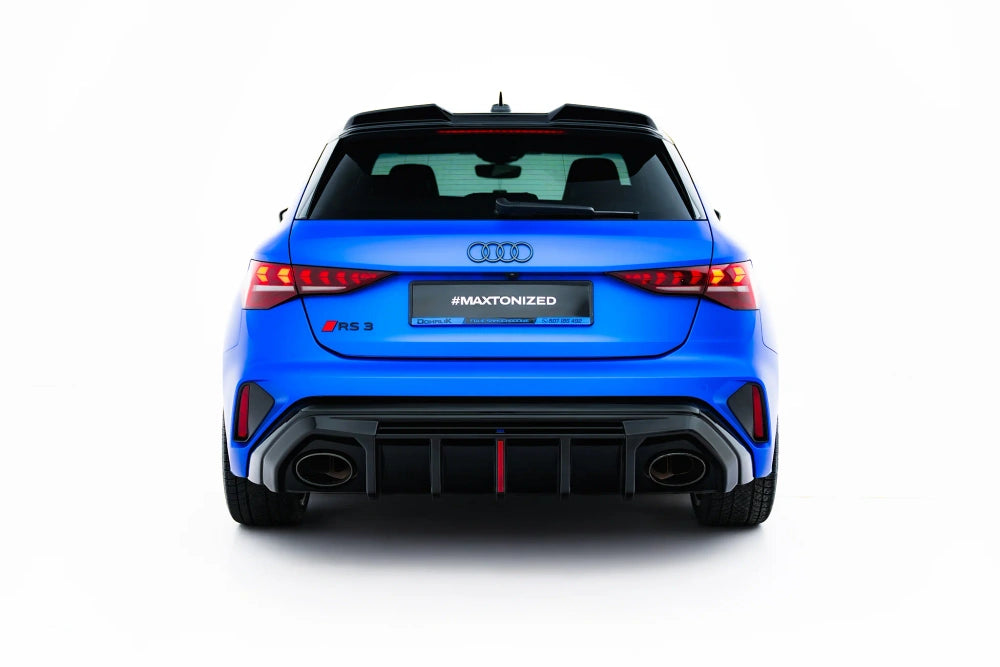 Heckdiffusor für Audi RS3 8Y Sportback 8Y Facelift (Version mit Originalreflektor) von Maxton Design