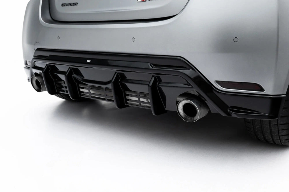 Heck Diffusor Erweiterung für Toyota GR Yaris Mk4 Facelift von Maxton Design