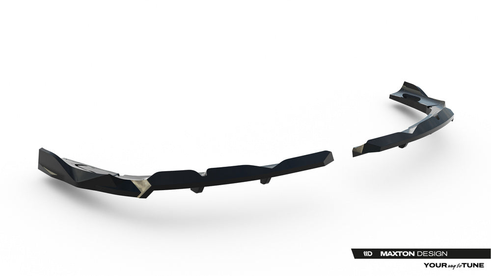 Central rear splitter for BMW X3 G45 M package from Maxton Design