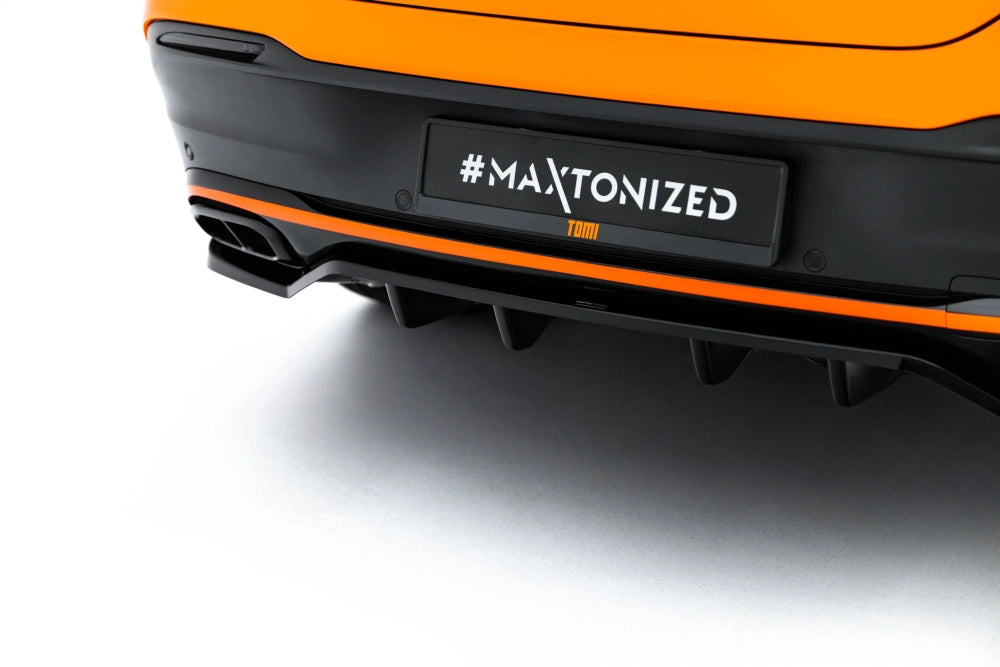 Maxton Design Central Rear Splitter V.2 for Mercedes GLE Coupe AMG-Line C167/C167 Facelift
