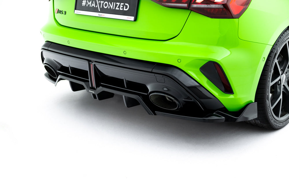 Zentraler Hinterer Splitter V.3 für Audi RS3 Sportback 8Y Facelift von Maxton Design