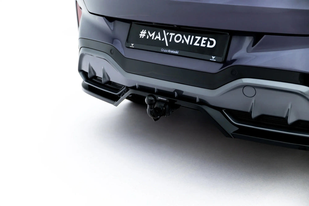 Zentraler Hinterer Splitter V.3 für Cupra Terramar Mk1 mit Anhängerkupplung von Maxton Design