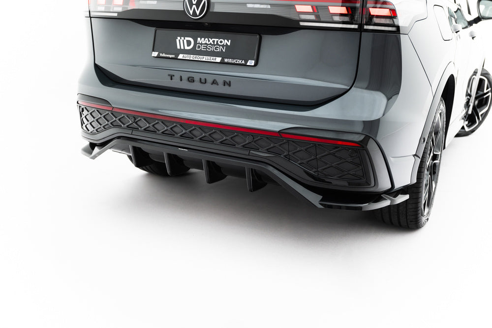 Zentraler Hinterer Splitter für VW Tiguan R-Line Mk3 von Maxton Design