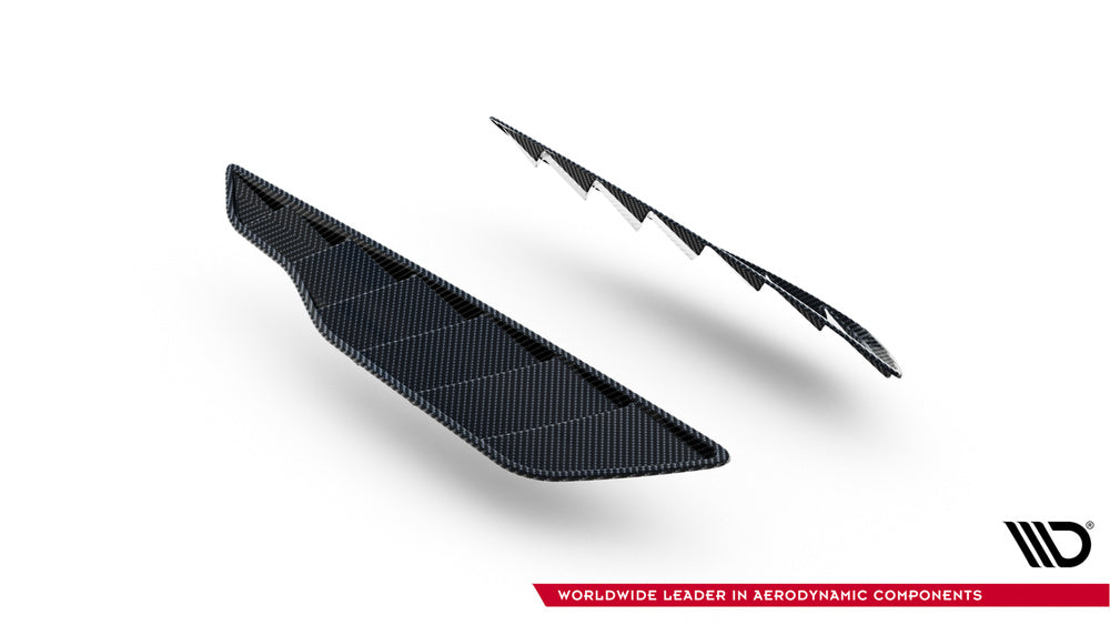 Carbon-Lüftungsschlitze für die vorderen Kotflügel des Mercedes-AMG GT 63 (C192) von Maxton Design