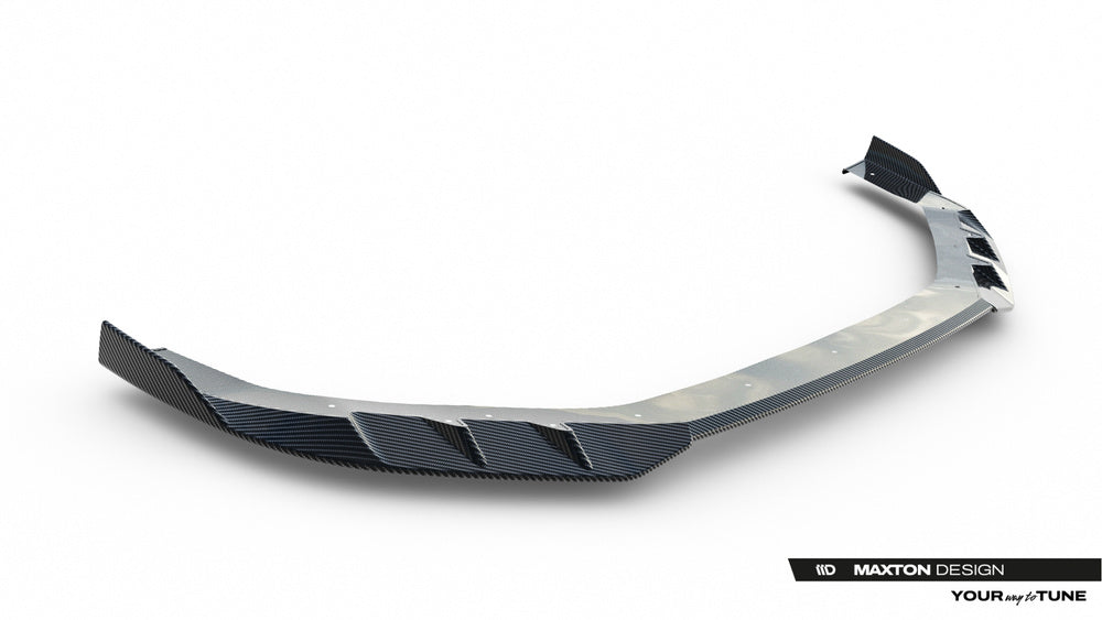 Carbon Frontlippe / Frontsplitter / Frontansatz für Audi RS3 Limousine 8Y Facelift von Maxton Design