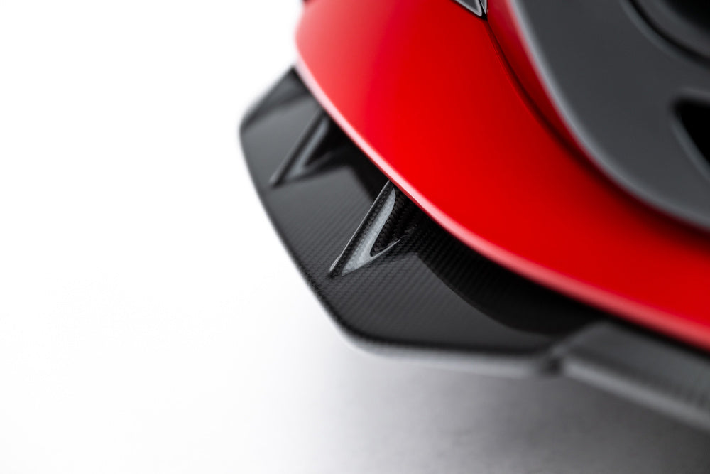 Carbon Frontlippe / Frontsplitter / Frontansatz für Audi RS3 Limousine 8Y Facelift von Maxton Design