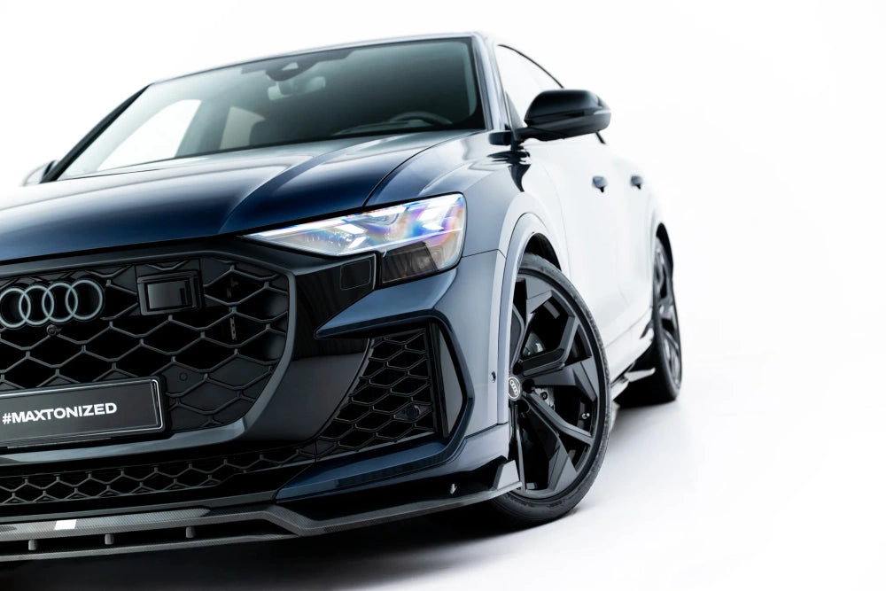 Carbon Frontlippe / Frontsplitter / Frontansatz für Audi RSQ8 Mk1 Facelift von Maxton Design