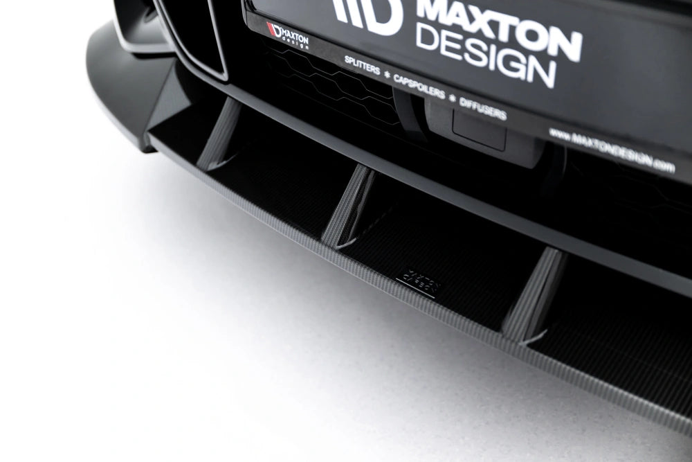 Carbon Frontlippe / Frontsplitter / Frontansatz für BMW X5 M-Paket G05 von Maxton Design