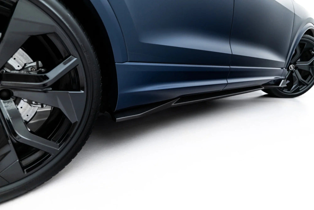 Carbon Seitenschweller Erweiterung für Audi RSQ8 Mk1 Facelift von Maxton Design