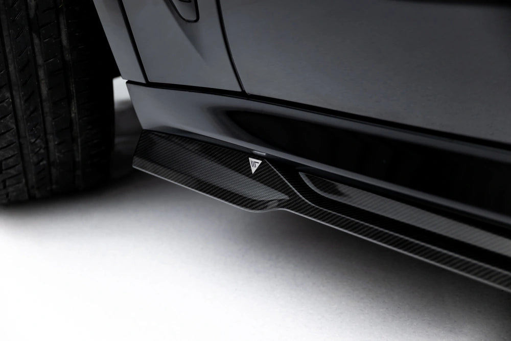 Carbon Seitenschweller Erweiterung für BMW X5 M-Paket G05 von Maxton Design