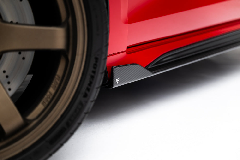 Carbon Seitenschweller Erweiterung V.1 für Audi RS3 Limousine 8Y Facelift von Maxton Design